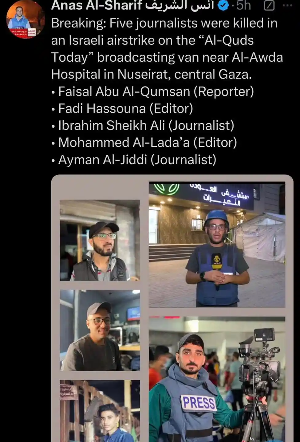 The alarming truth: Over 200 journalists have been targeted and killed in Gaza, yet the silence from Western media is deafening.