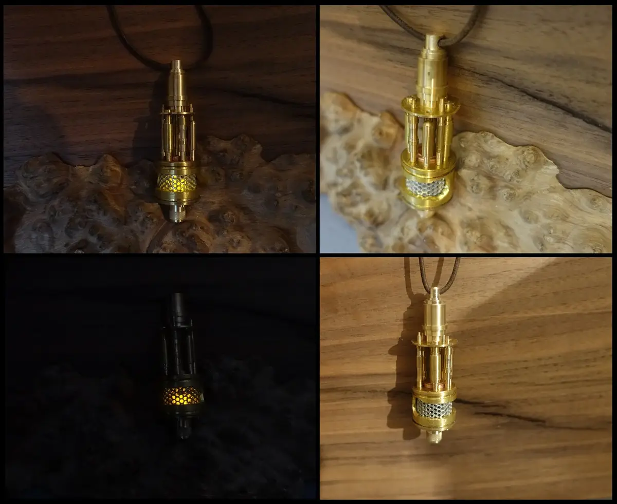 Introducing the Steampunk Reactor Pendant Mk III