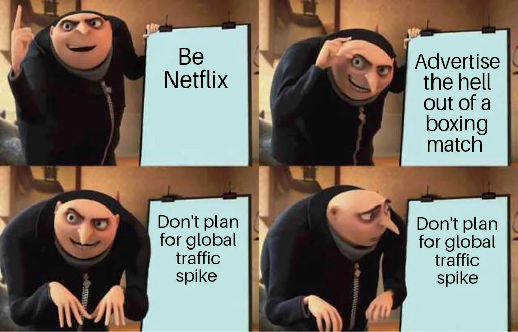 A four-panel meme featuring Gru from Despicable Me holding up signs with text. The first panel shows him confidently…