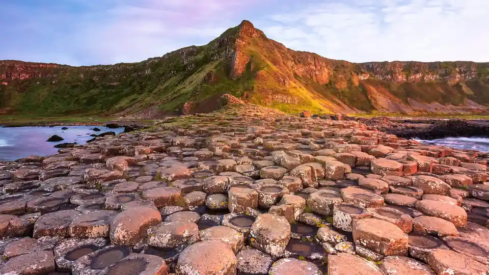At the Giant's Causeway in Northern Ireland, discover a unique outdoor study spot featuring 40,000 polygons, including…