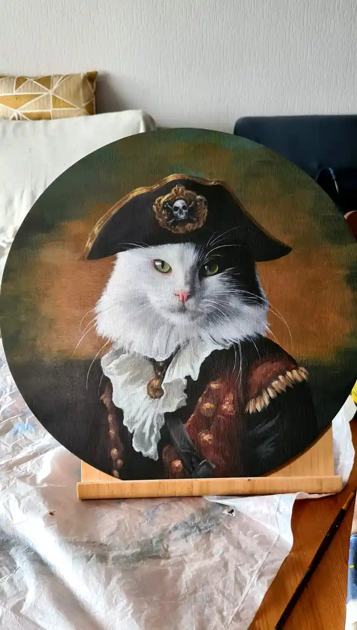 Just Finished This Heartfelt Painting for My Boyfriend's Birthday