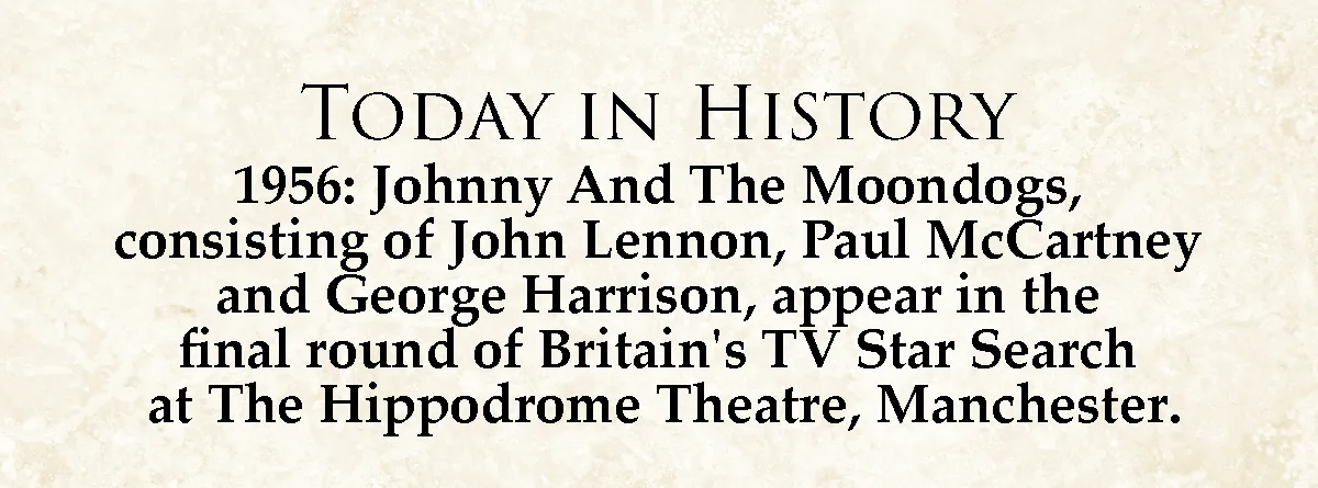 A Look Back at November 15 in History