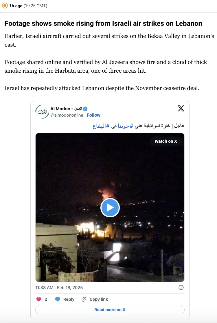 Another Day, Another Ceasefire Broken: The Ongoing Conflict in Israel