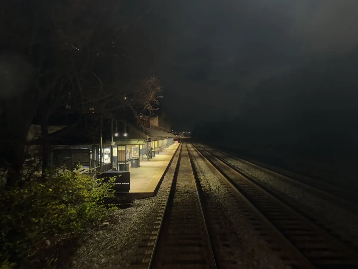 Captured This Morning on the Train to DC: Which Shot Do You Prefer?