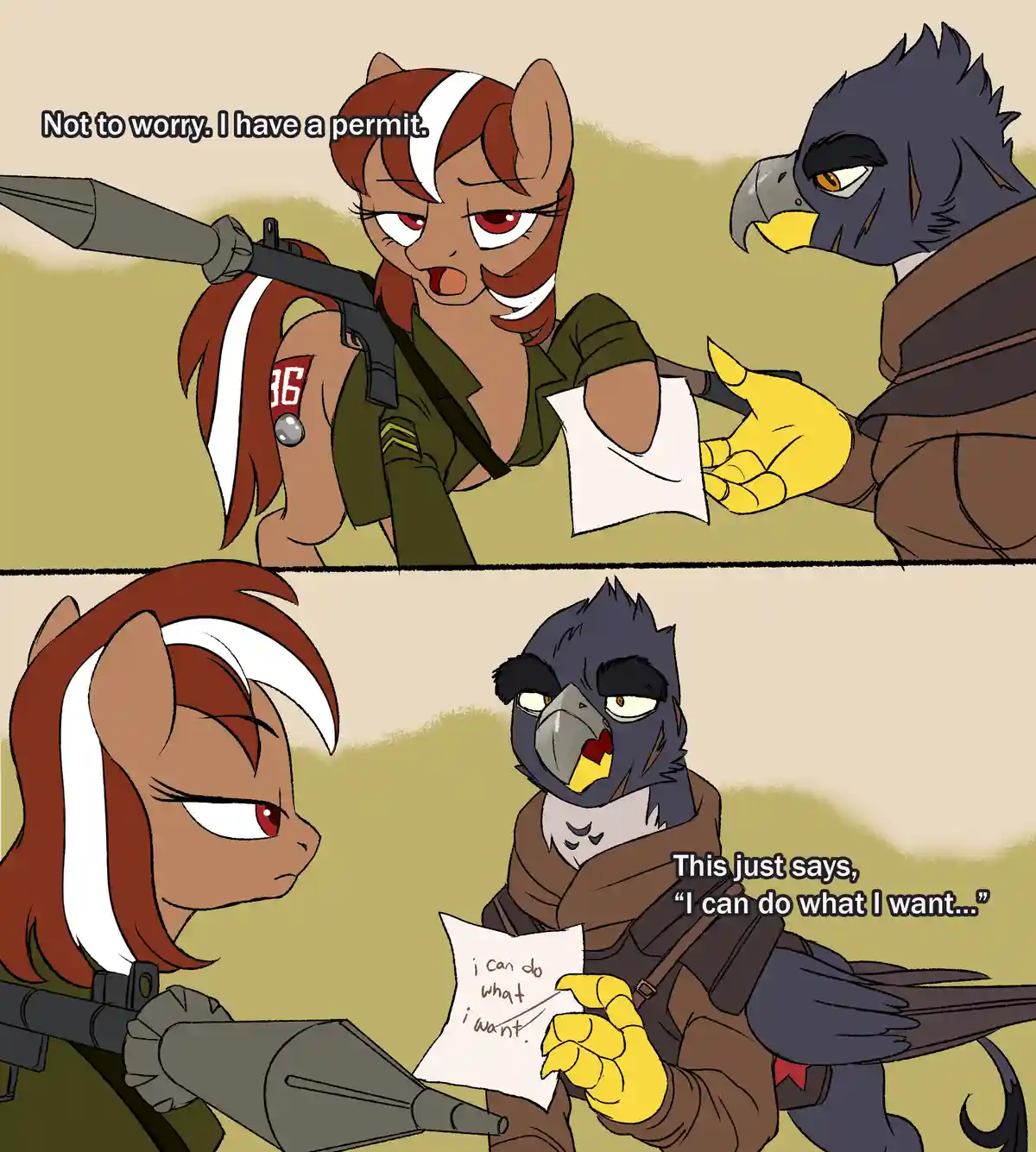 Ma'am, please don't flood the front page with horses; it's unfair to the bots!