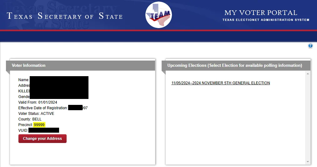 Reminder: If you haven't voted yet, double-check your registration!