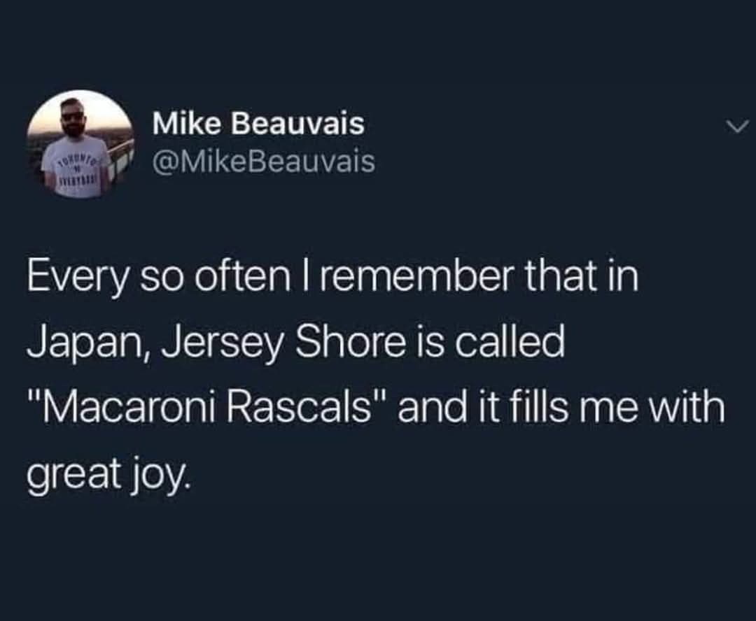 A screenshot of a tweet by Mike Beauvais (@MikeBeauvais) with a dark background. The tweet text reads: 'Every so often I…