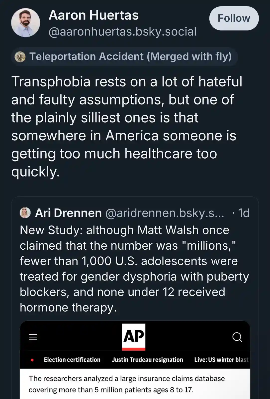 So many layers of sadness in this one.