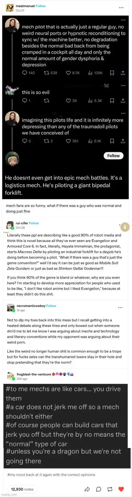 The Enthusiasts of Mech Culture