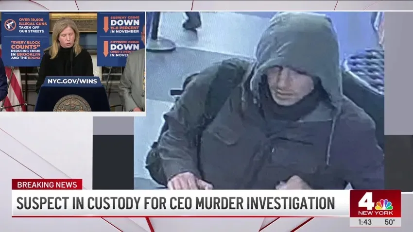 Breaking News: Suspect Arrested in CEO Murder Case