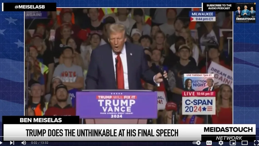 Trump's Unforgettable Microphone Moments in Milwaukee, WI