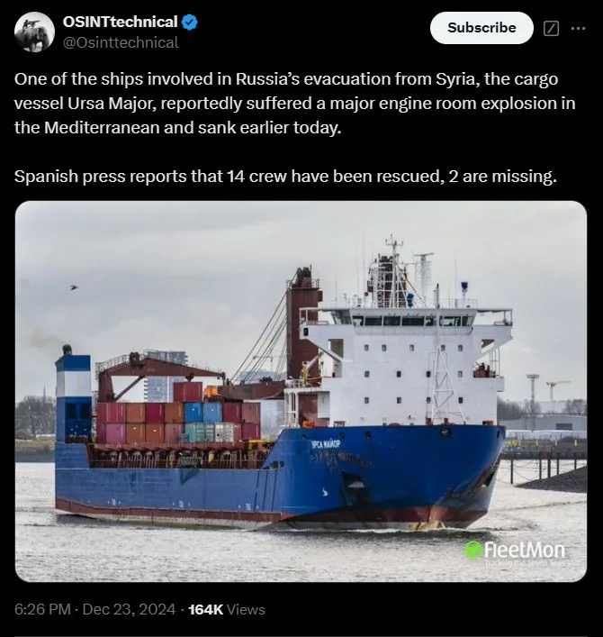 Surprisingly Made More Progress Than Expected Given Russia's Ship Maintenance History!