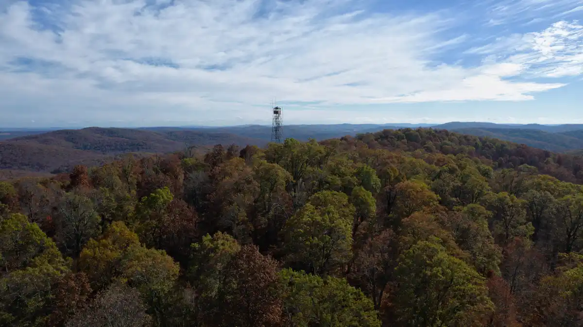 Exploring the Old Fire Tower in Northwest Arkansas: A Hidden Gem
