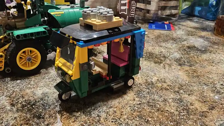Building Adventures with Tuk Tuk LEGO