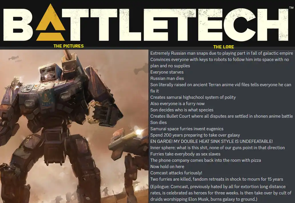 May Blake's Peace Be With You: A BattleTech Tribute