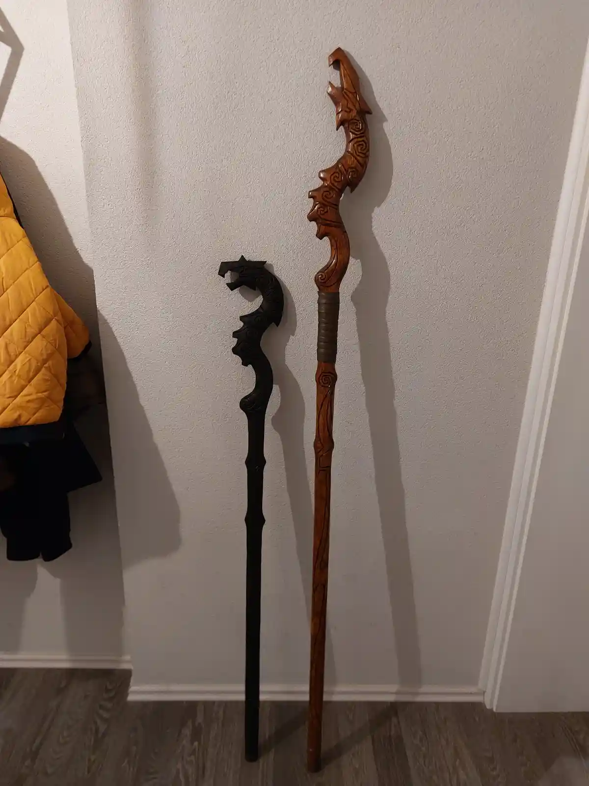 Check Out My Recently Crafted Dragon Priest Staves!