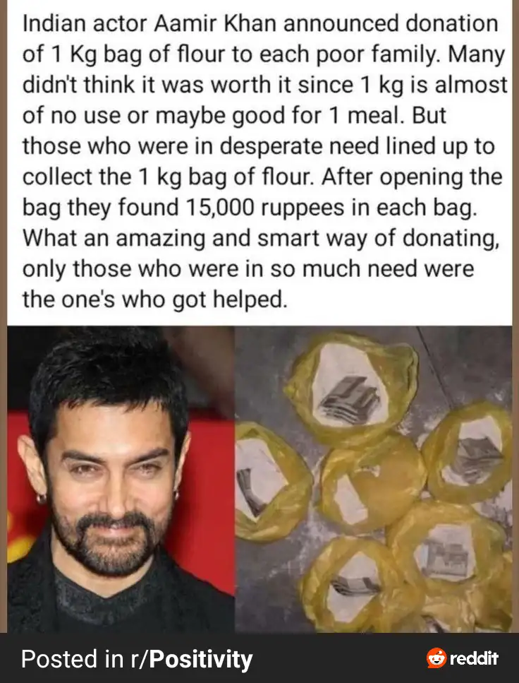 The image displays a split-screen: on the left is a portrait of Indian actor Aamir Khan, and on the right are several yellow…