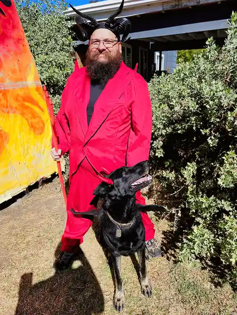 The Joyful Devil Dog