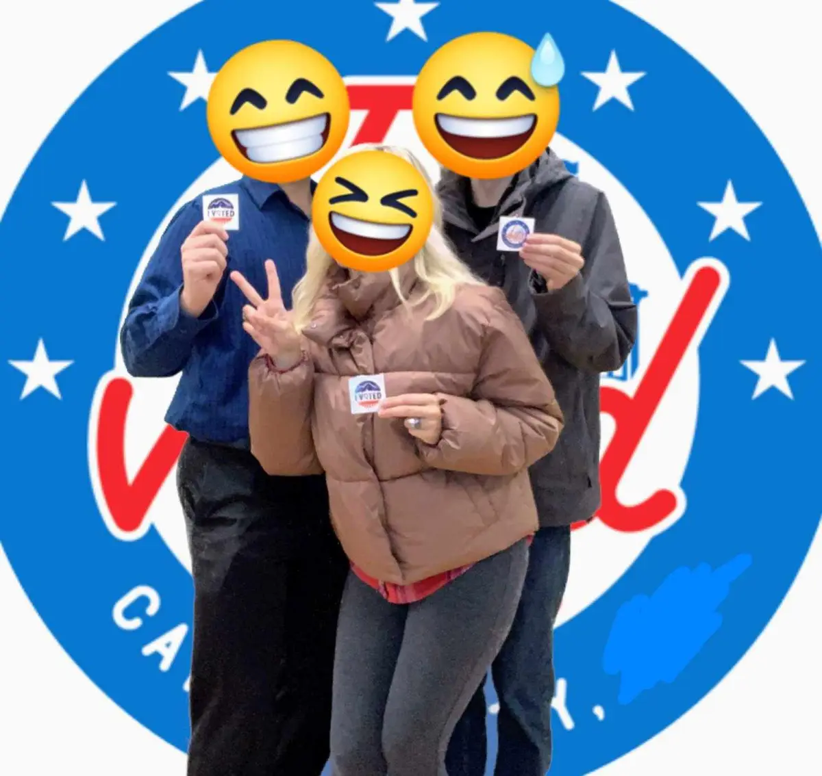 Took My Wife and Stepson to Cast Their Votes!