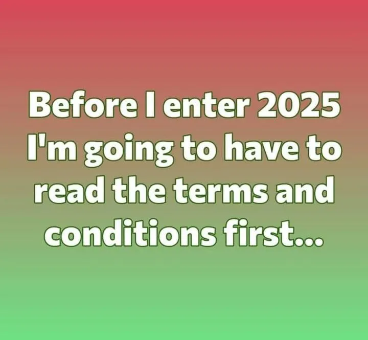 A gradient background transitioning from red to green displays white text with a dark outline that reads: 'Before I enter…