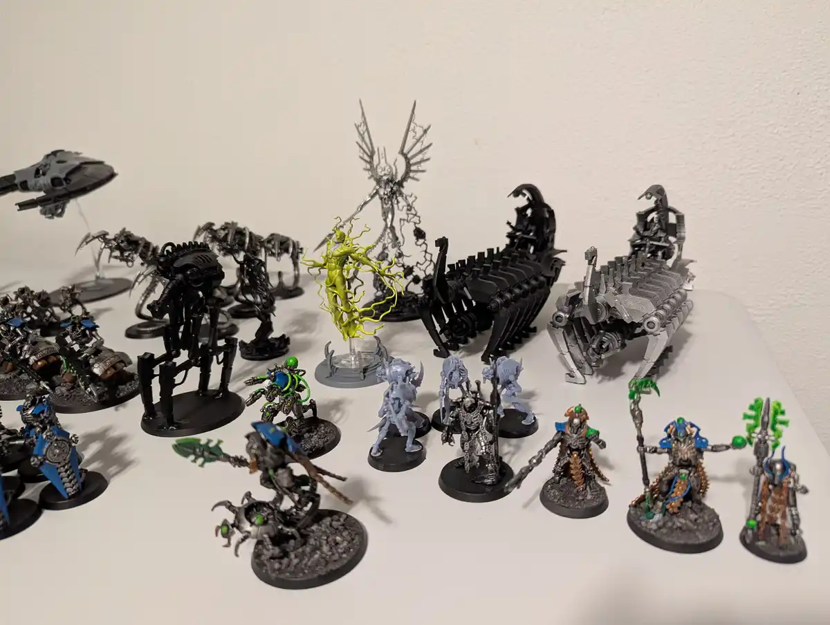 The Mighty Necron Army